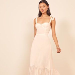 Reformation Nikita Dress in White